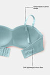 Zivame Marshmallow Padded Non Wired High 3/4Th Coverage Strapless - Plume — thumbnail 8