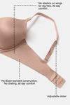 Zivame Marshmallow Padded Wired 3/4Th Coverage T-Shirt - Roebuck — thumbnail 8