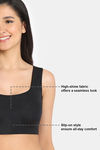 Zivame Padded Non Wired 3/4Th Coverage Bra Top - Anthracite — thumbnail 5
