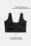 Zivame Padded Non Wired 3/4Th Coverage Bra Top - Anthracite — thumbnail 7
