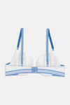 Zivame Sporty Twist Push-Up Wired Medium Coverage Bra - White — thumbnail 6
