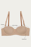Zivame Padded Wired Medium Coverage Strapless Bra - Roebuck — thumbnail 8