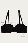 Zivame Padded Wired Medium Coverage Strapless Bra-Salute — thumbnail 8
