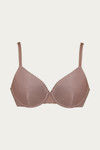 Zivame Padded Wired 3/4th Coverage T-Shirt Bra - Nutmeg — thumbnail 7