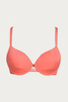 Zivame Tuscan Romance Padded Wired 3/4Th Coverage T-Shirt Bra - Georgia Peach — thumbnail 6