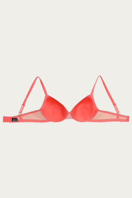 Zivame Tuscan Romance Padded Wired 3/4Th Coverage T-Shirt Bra - Georgia Peach — image 9