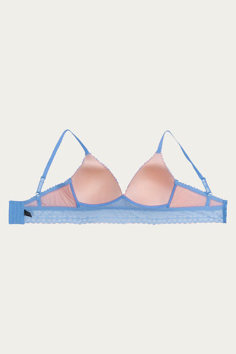 Zivame Hues Of Tuscany Padded Non Wired 3/4th Coverage Long Line Bra - Pacific Coast — image 10