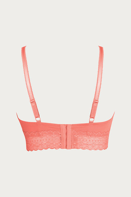 Zivame Tuscan Romance Padded Non Wired 3/4th Coverage T-Shirt Bra - Georgia Peach — image 8