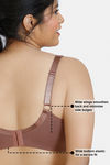 Zivame True Curv Padded Wired 3/4Th Coverage T-Shirt Bra - Nutmeg — thumbnail 6