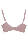 Zivame True Curv Padded Non Wired Full Coverage Super Support Bra - Elderberry — thumbnail 6