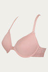 Zivame Padded Wired 3/4th Coverage Pretty Back Bra-Ash Rose — thumbnail 8