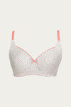 Zivame Double Layered Non Wired 3/4th Coverage Bra - Floral Pt — thumbnail 7