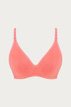 Zivame Double Layered Wired 3/4th Coverage T-Shirt Bra - Georgia Peach — thumbnail 7