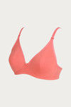 Zivame Double Layered Wired 3/4th Coverage T-Shirt Bra - Georgia Peach — thumbnail 8