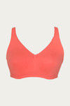 Zivame True Curv Single Layered Non Wired 3/4th Coverage Minimiser Bra - Georgia Peach — thumbnail 5