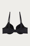 Zivame Padded Wired 3/4th Coverage T-Shirt Bra-Black — thumbnail 8