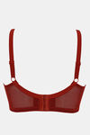 Zivame True Curv Single Layered Wired 3/4th Coverage Super Support Bra - Sundried Tomato — thumbnail 5