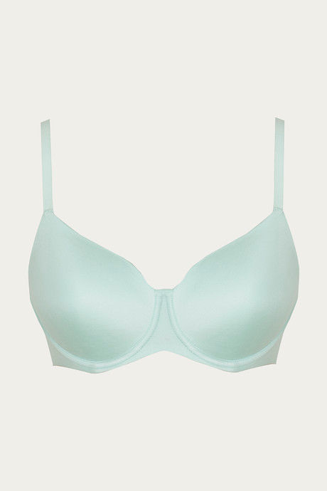 

Zivame Marshmallow Medium Padded T Shirt Bra Mint, Greens