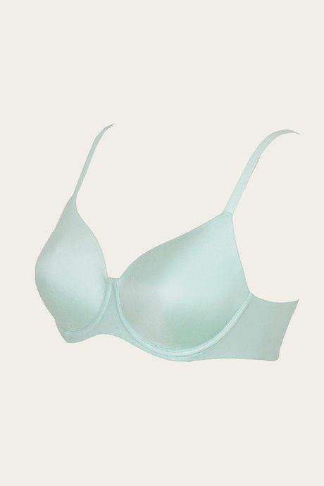 Zivame Marshmallow Padded Wired 3/4th Coverage T-Shirt Bra - Brook Green — image 9