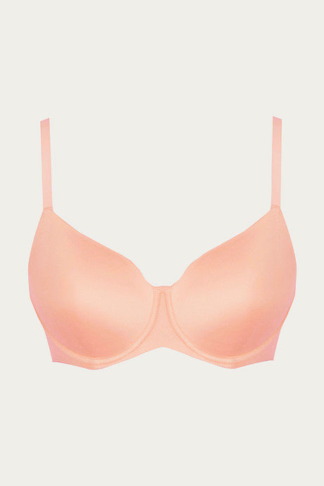 

Zivame Marshmallow Medium Padded T Shirt Bra Peach, Pinks