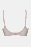 Zivame Marshmallow Padded Wired 3/4th Coverage T-Shirt Bra - Purple Dove — thumbnail 6