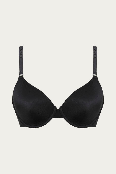 

Zivame At Work Underwired T Shirt Bra Black, Blacks