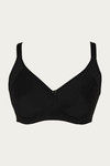 Zivame Single Layered Non Wired 3/4th Coverage Bra - Black — thumbnail 6