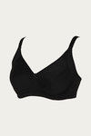 Zivame Single Layered Non Wired 3/4th Coverage Bra - Black — thumbnail 7