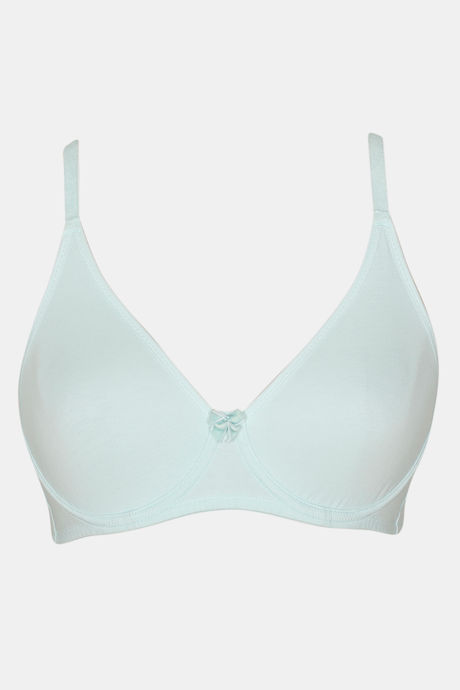 

Zivame Double Layered Underwired Bra Blue, Blues