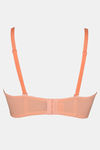 Zivame Velvet Straps Padded Wired Medium Coverage T-Shirt Bra - Peach Pearl — thumbnail 7
