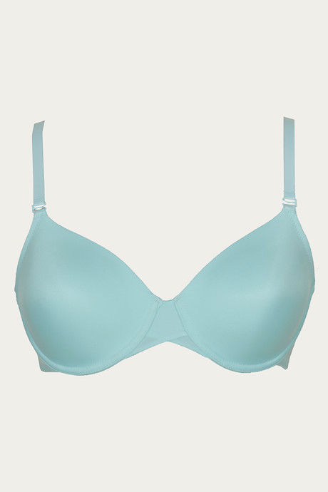 

Zivame Beautiful Basics Underwired Bra Mint, Blues
