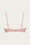 Zivame Beautiful Basics Padded Non Wired 3/4th Coverage T-Shirt Bra - Quartz Pink — thumbnail 8