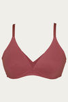 Zivame Padded Non Wired 3/4th Coverage T-Shirt Bra - Grape Nectar — thumbnail 6