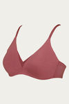 Zivame Padded Non Wired 3/4th Coverage T-Shirt Bra - Grape Nectar — thumbnail 8