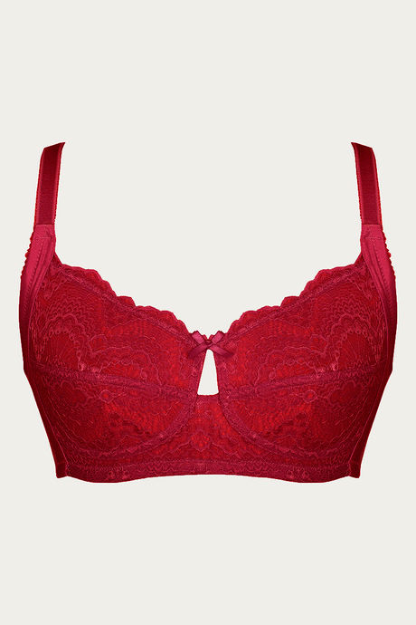 Zivame True Curv Double Layered Non Wired 3/4th Coverage Sag Lift Bra - Cerise — image 8