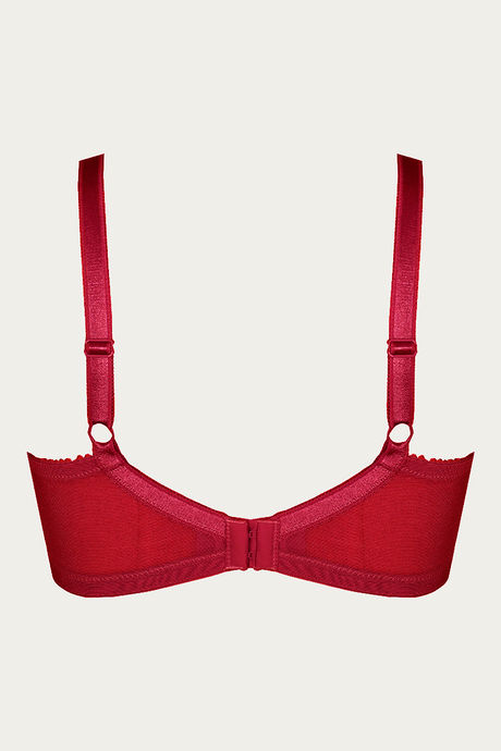 Zivame True Curv Double Layered Non Wired 3/4th Coverage Sag Lift Bra - Cerise — image 9