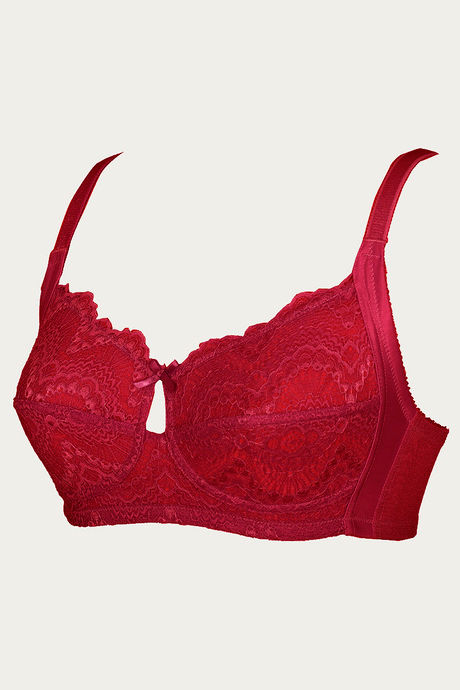 Zivame True Curv Double Layered Non Wired 3/4th Coverage Sag Lift Bra - Cerise — image 10