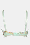 Zivame Sweet Caroline Padded Non Wired 3/4th Coverage T-Shirt Bra - Brook Green Floral — thumbnail 7