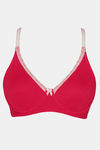 Zivame Double Layered Wired 3/4th Coverage T-Shirt Bra - Pink Yarrow — thumbnail 6