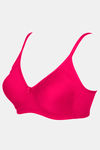 Zivame Double Layered Non Wired Full Coverage T-Shirt Bra - Pink Yarrow — thumbnail 9