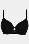 Zivame Beautiful Basics Padded Wired 3/4th Coverage T-Shirt Bra - Anthracite — thumbnail 5