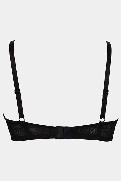 Zivame Beautiful Basics Padded Wired 3/4th Coverage T-Shirt Bra - Anthracite — image 6