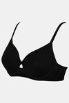 Zivame Beautiful Basics Padded Wired 3/4th Coverage T-Shirt Bra - Anthracite — thumbnail 7