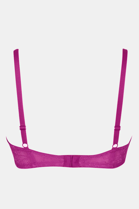 Zivame Beautiful Basics Padded Wired 3/4th Coverage T-Shirt Bra - Hollyhock — image 8
