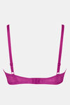 Zivame Beautiful Basics Padded Wired 3/4th Coverage T-Shirt Bra - Hollyhock — thumbnail 8