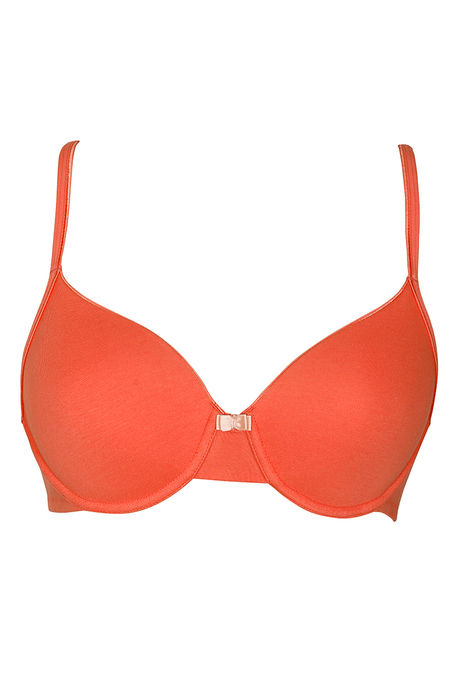 Zivame Summer Love Padded Wired 3/4th Coverage T-Shirt Bra - Georgia Peach — image 5
