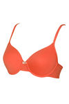 Zivame Summer Love Padded Wired 3/4th Coverage T-Shirt Bra - Georgia Peach — thumbnail 7