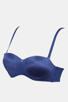 Zivame Marshmallow Padded Wired Low Demi Coverage Strapless - Navy — thumbnail 9