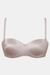 Zivame Marshmallow Padded Wired Low Demi Coverage Strapless - Grey — thumbnail 7