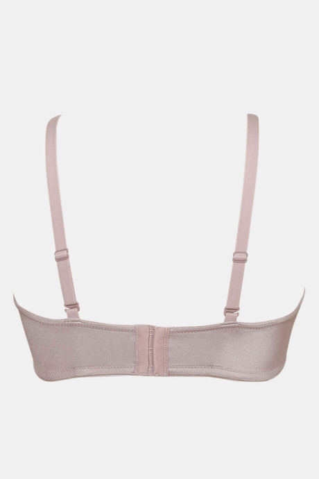 Zivame Marshmallow Padded Wired Low Demi Coverage Strapless - Grey — image 8